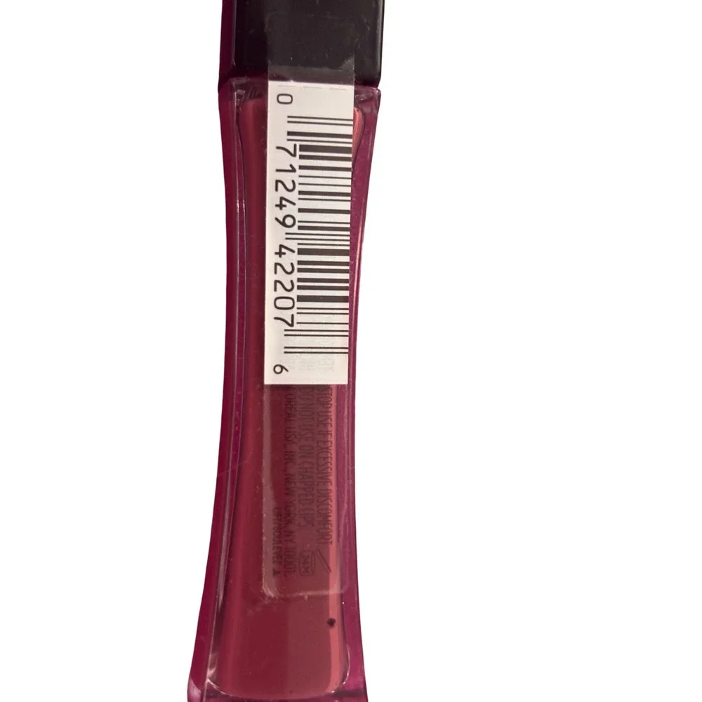 L'Oreal Infallible Pro Gloss Plump 608 True‎ Berry 0.21oz High Shine Glam